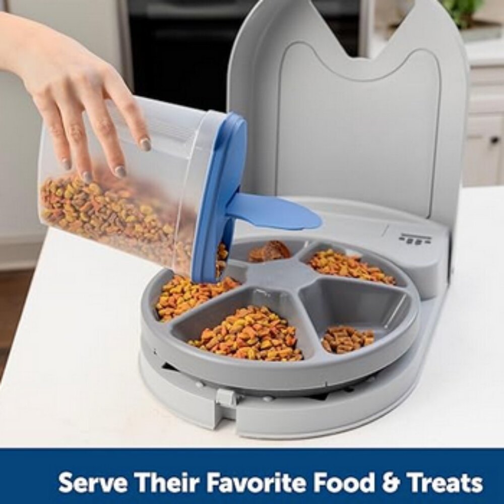PetSafe 5 Meal Automatic Cat Feeder / Dog Feeder / Pet Feeder